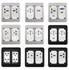 Multifunctional Flip-Open European/German/British Standard Floor Socket