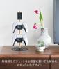 Yamazaki Jitsugyo 1700 с подвижным отсеком для игрового контроллера черного цвета Ш17 x Г17 x зарядка с регулируемой высотой и ориентацией, стойка, В38,5 см,