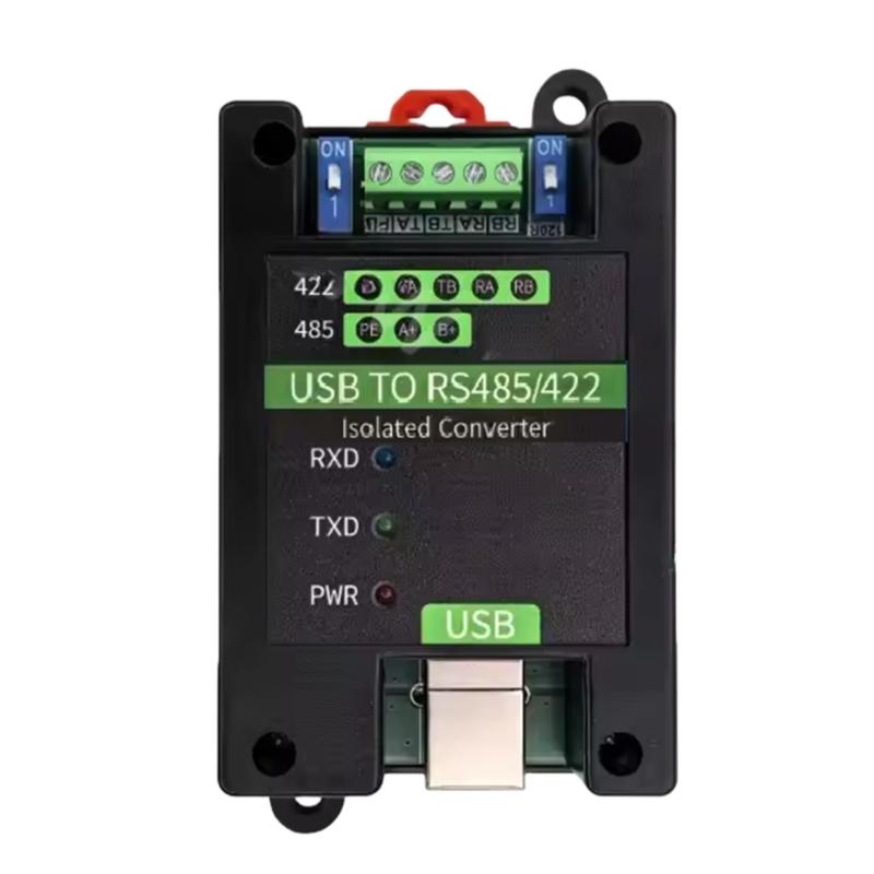 Промышленные USB-адаптеры RS485 с передачей на большие расстояния 1200 м, защита IP30, для использования в системах автоматического управления