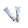 1Pcs Gold Silver Empty Refillable Plastic Soft Tubes Squeezable Bottle Cosmetic Container For Facial Cleaner Lotion Hand Cream