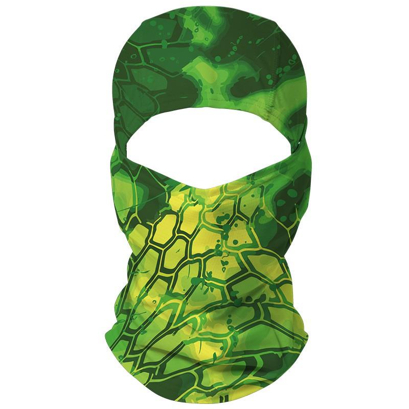 Men Women Fishing Face Mask Sun Protection Full Neck Cover Outdoor Breathable