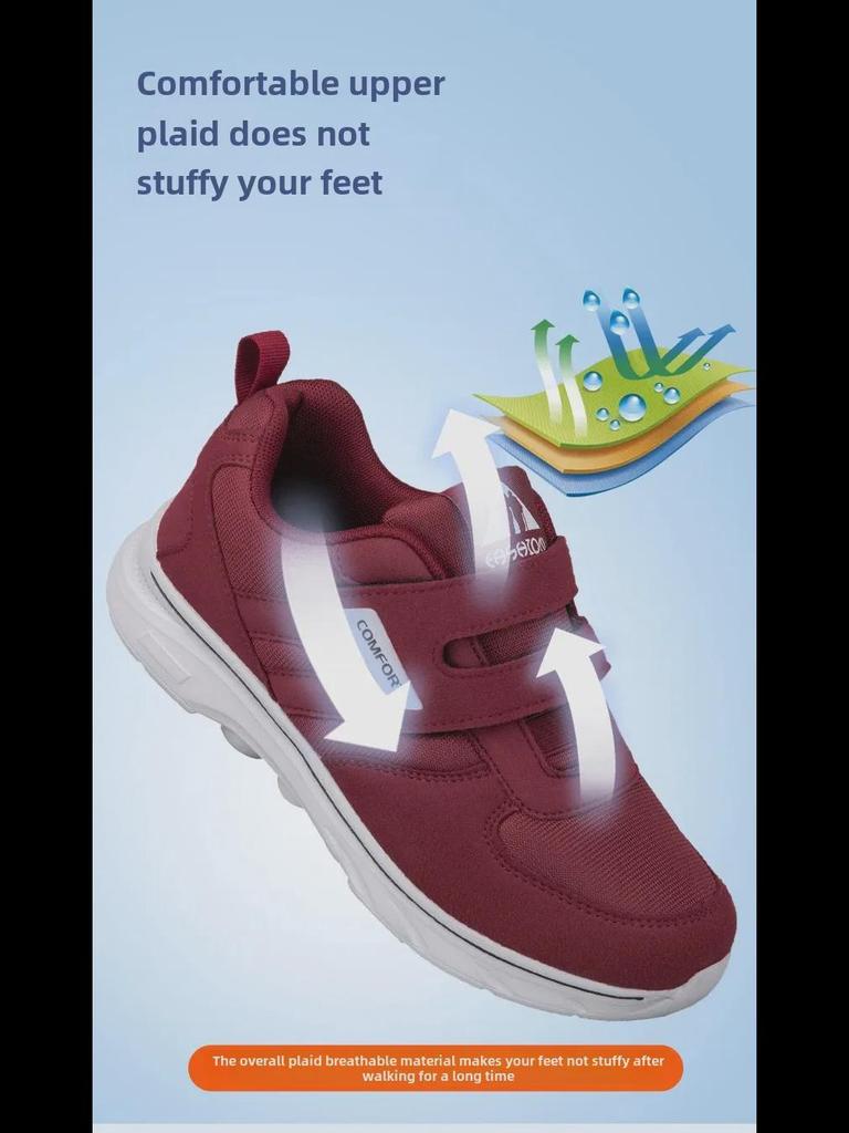 Autumn/Winter Bestsellers: Comfortable Wide Elderly Shoes, Large-Size Walking, Casual, and Mesh Options for Women and Men.