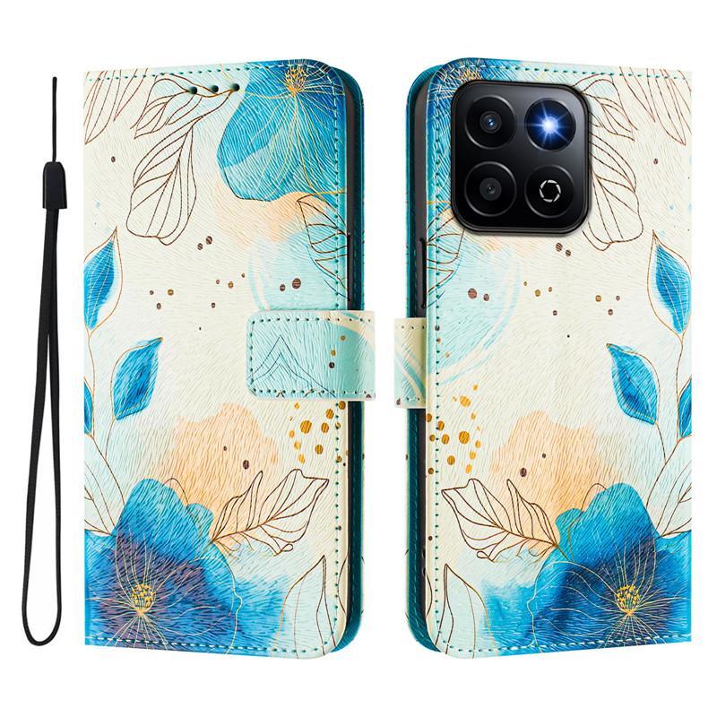 Роскошный кожаный чехол-книжка для Honor 200 Smart, чехол-книжка на для Huawei Honor200 Lite 200 Pro 5G, кошелек, сумки, чехлы с цветами, накладка