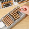Wear-resistant Battery Case Plastic Data Cable Case Bilayer Data Cable Case  for AA/AAA Batteries