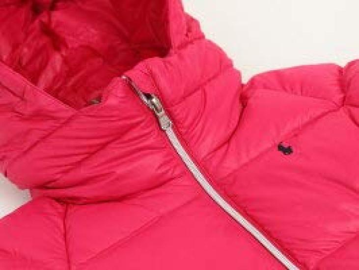 POLO RALPH LAUREN Пуховик-парка с капюшоном и вышивкой пони для девочек, размер 2/2T (Код товара 0101697)