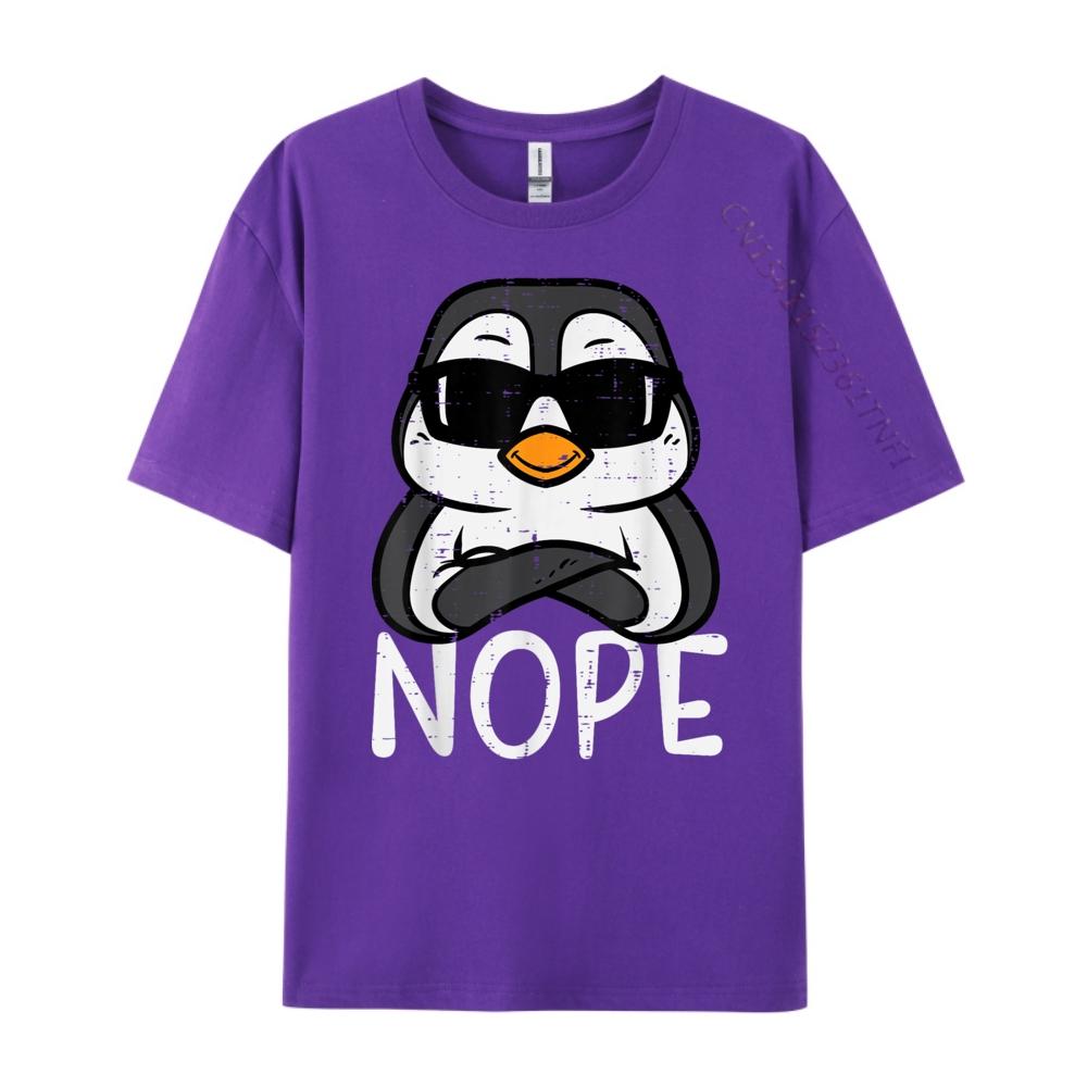 Penguin Nope Sunglasses Cool Toddler Free Shippping Clothes Unisexs Shirts Graphic