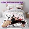 OnePiece cool Character Soft and Comfortable Duvet Cover, Children's Bedding Set Gift, Extra Large Size, Various Sizes Available
