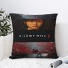 Автомобильные украшения Silent Hill F Хоррор-игра 2025 Наволочка Мерч Чехол для подушки на молнии Разные размеры