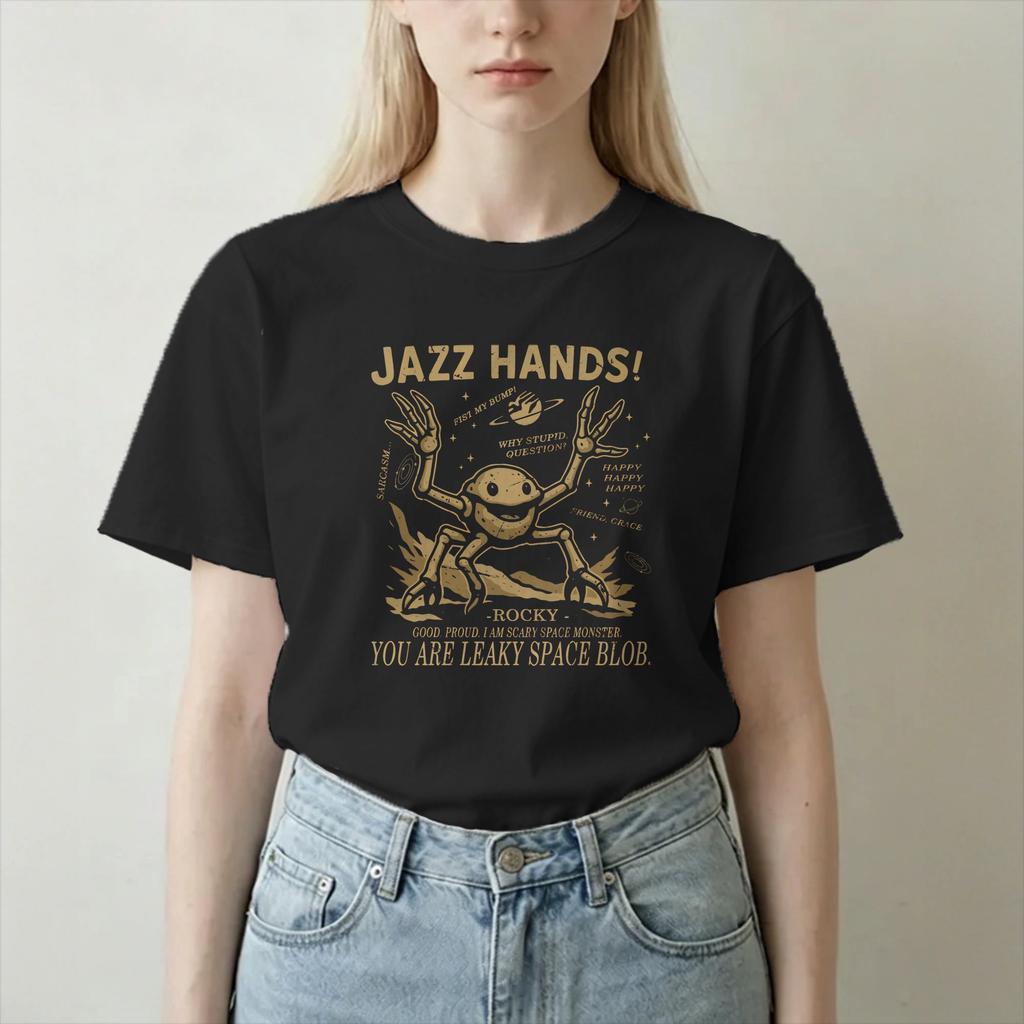 Project Hail Mary Rockys Amaze Vintage Unisex Unisexs T Shirts Vintage Tee Shirt Short Sleeve Tshirts Cotton Plus Size Clothing