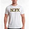 Nofx Punk Tshirt Summer Casual Cotton Tee Oversized Streetwear Tops Vintage Graphic Print Loose Fit Short Sleeve