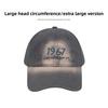 Letter Embroidered Cotton Baseball Cap With Curved Brim For Sunshade And Daily Use