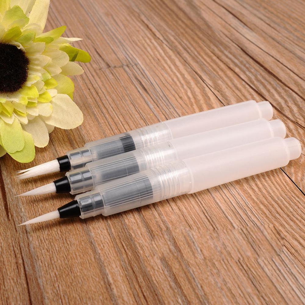 3 шт. Новая акварельная кисть для рисования, ручка-пилот с чернилами