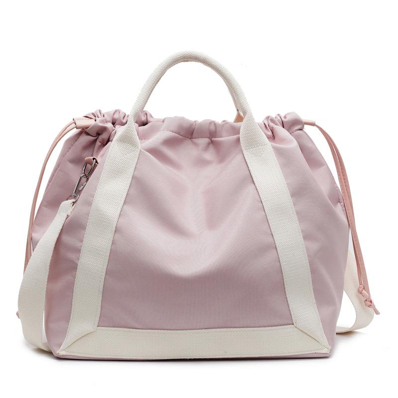 Новая сумка-мессенджер женская сумка-ведро сумка для студента колледжа портативная на плечо сумка для поездок на работу большая вместимость универсальная сумка-тоут