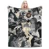 New Arrival Ayliva Singer Tour 2025 Blankets Lightweight Thin Flannel  Cozy Throw Blankets Machine Washable