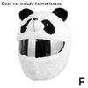 Helmet Protection Headgear Cover Cartoon Fluffy Plush Set For Motorcycle Full-Face Protective Case Motorbike Safety Trendy