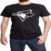 Футболка мужская с основным логотипом MLB Toronto Blue Jays - Коллекция Blackout