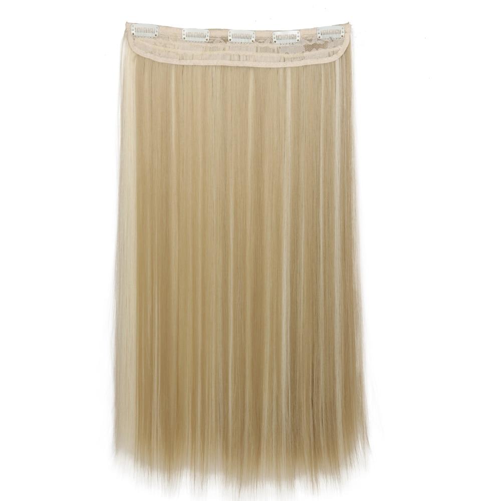 MERISIHAIR 5 зажимов для наращивания волос, синтетические длинные прямые волосы, прическа, высокотемпературное волокно, золотисто-коричневый, черный