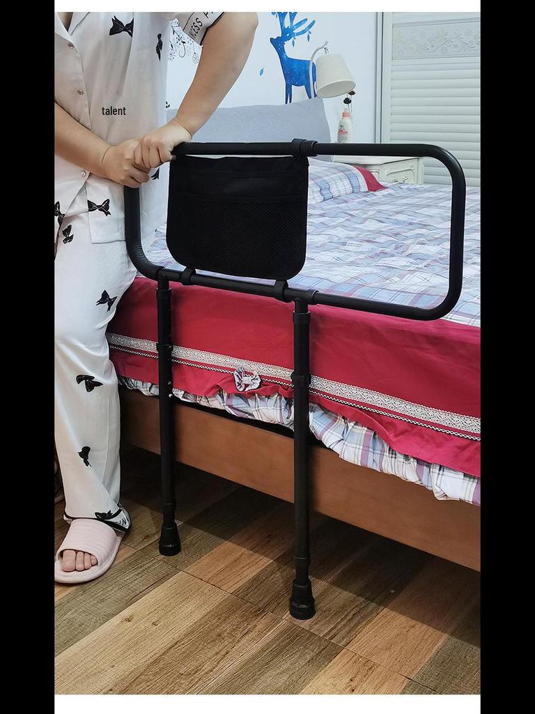 Adjustable Bedside Handrail for Elderly Assistance