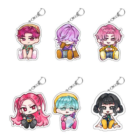 Брелок-подвеска «Охотники на ведьм» Богатая проработка персонажей Легкий портативный брелок Аниме