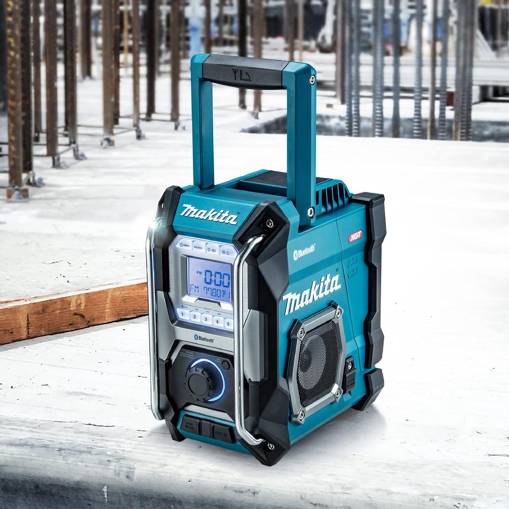 Makita Перезаряжаемое радио 40 Вмакс. Основной блок и зарядное устройство продаются отдельно MR001GZW (белый) только/аккумулятор