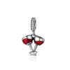  Sterling Tone Family Home Eiffel Tower Camera Travel Dream Coffee Cup Shoes Charm Fit Charm Bracelets Diy JewelryFashion Charm