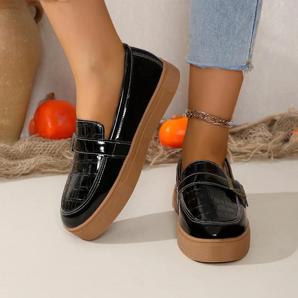 Мода Женская Мода Ходьба Баотоу Удобные кроссовки Женские Уличные Слипоны На танкетке Повседневная Обувь на плоской подошве Весна Осень Zapatos De Mujer