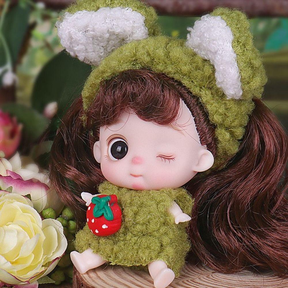 Beautiful 10cm Dress Up Toys Cute Princess Toy Fairy BJD Baby Doll Toddler
