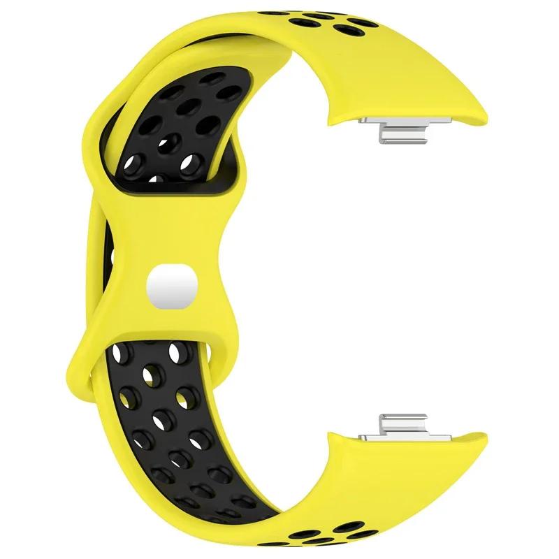 Классический силиконовый дышащий ремешок для Redmi Watch 4 для Xiaomi Band 8 Pro сменный браслет ремень мягкий TPU Watch4 ремешок для часов браслет