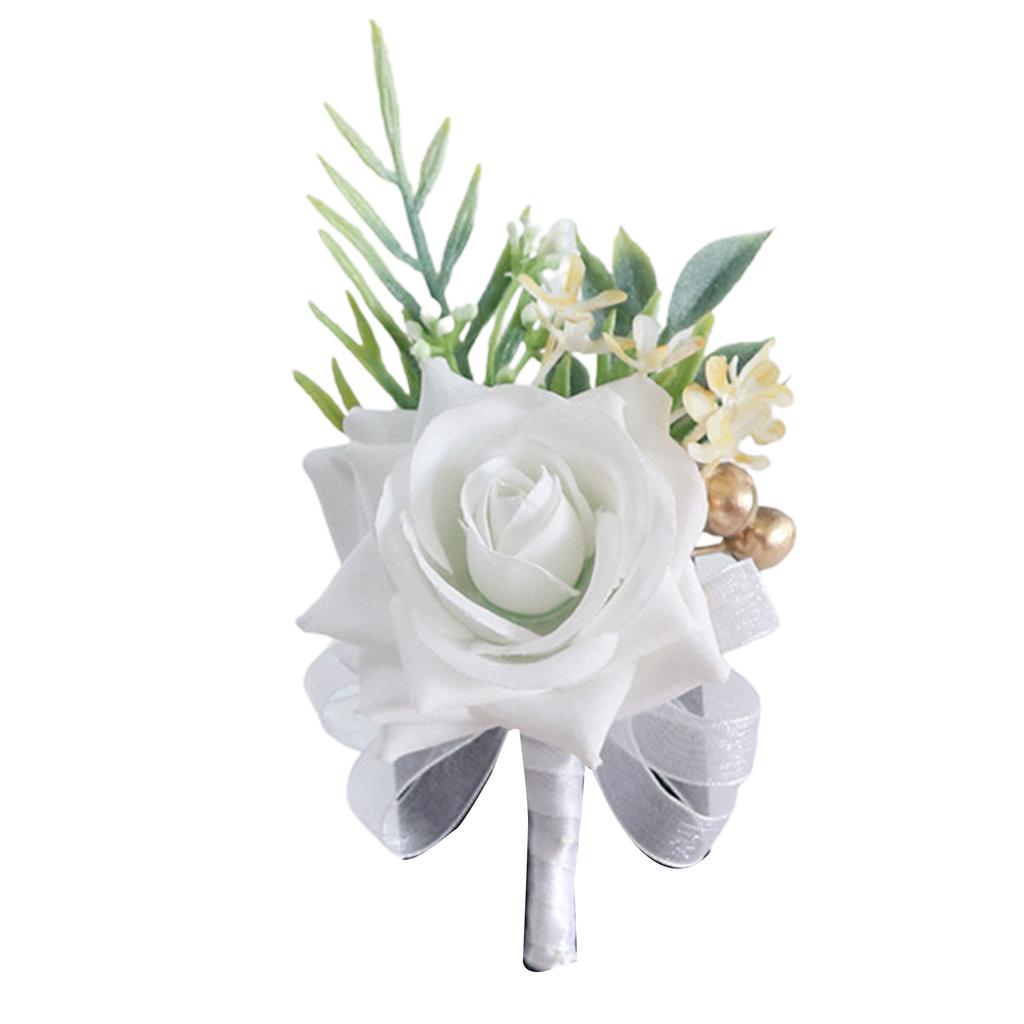 Beautiful Roses Design Wrist Flower Corsage Wristlet