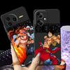 Чехол для Xiaomi Redmi A5 9 10 A1 A2 Plus 13C K40 K80 Pro A4 A3 14C 12C Черный Мягкий Чехол для Телефона One Piece Луффи Эйс