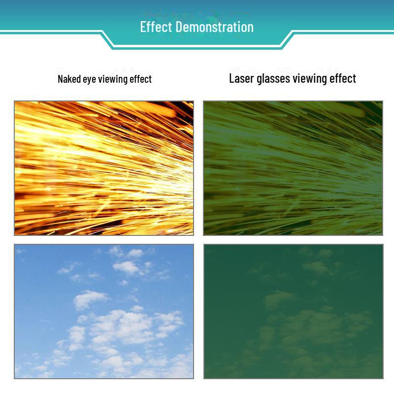 Защита от ультрафиолета IPL для удаления волос и сварочные очки (200-2000 НМ)