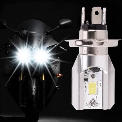 Супер яркая. Светодиодная лампа для фар мотоцикла 1X H4 Ba20D Dc 12V