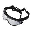 Dog Goggles Wind Proof UV Proof Fog Proof Dog Sunglasses with Adjustable Strap for Outdoor Silver