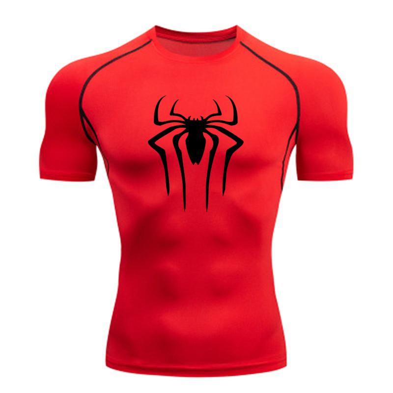 New Compression Shirt Men Fitness Gym Super Hero Sport Running T-Shirt Rashgard Tops Tee Quick Dry Short Sleeve T-Shirt for Men