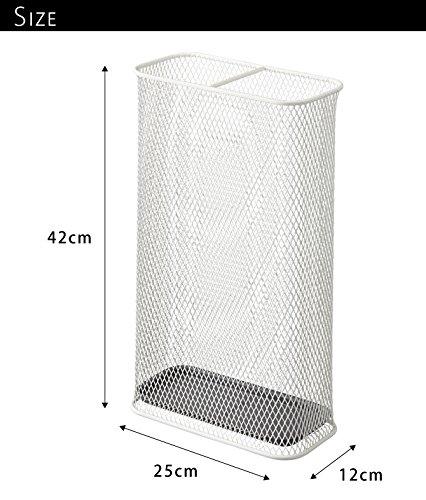 Подставка для зонтов Yamazaki Slim Mesh, Sv, Прибл.. Ш25 x Г12 x В42см, Узкий, для прихожих, 7859