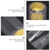 100Pcs Wine Bottle Capsules Stopper Heat Shrink Sealing Cap Easy To Open with Tear Off Tabs Wine Bottle Caps