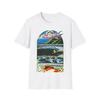 1976 Surf Rider Psychedelic Black Light Poster Tshirt