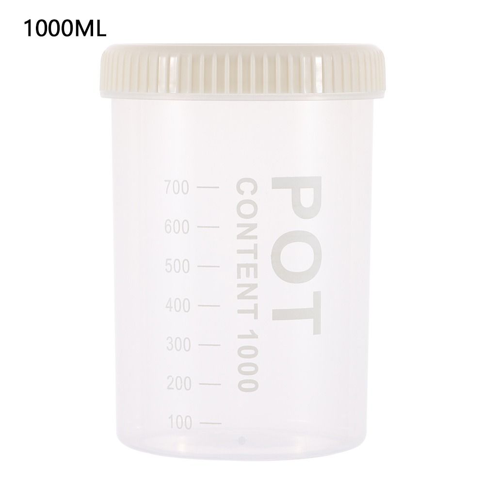 600/800/1000/1500ML with Lid Storage Box Large Capacity Storage Bottle Durable Sealed Can