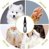 Pet Hair Clipper USB Rechargeable Low Noise Dog Cat Electric Grooming Clippers for Trimming Hair Around Eyes Face Ears Paw Rump, Oi-FRIS
