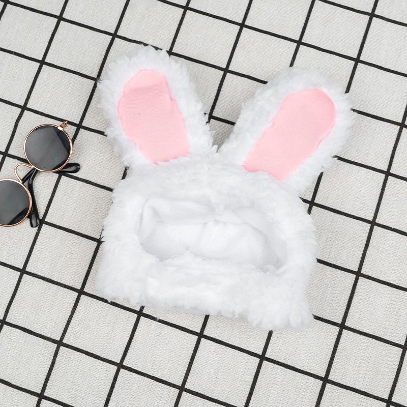 1pcs Plush Rabbit Ears Pet Headband, Rabbit Ears Hat for Cats Small Dogs Party Costume Accessory Headwear