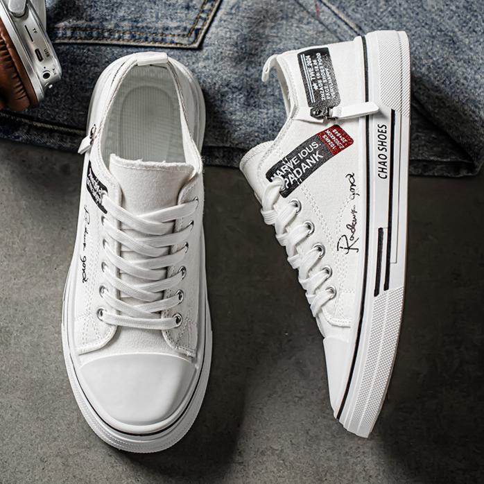 Парусиновые туфли Мужская летняя дышащая обувь Универсальная студенческая классическая тканевая обувь Спортивная повседневная тканевая обувь Легкая мягкая подошва для досок