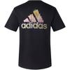 adidas Футболки женские черные с круглым вырезом умеренного прямого кроя JD5240