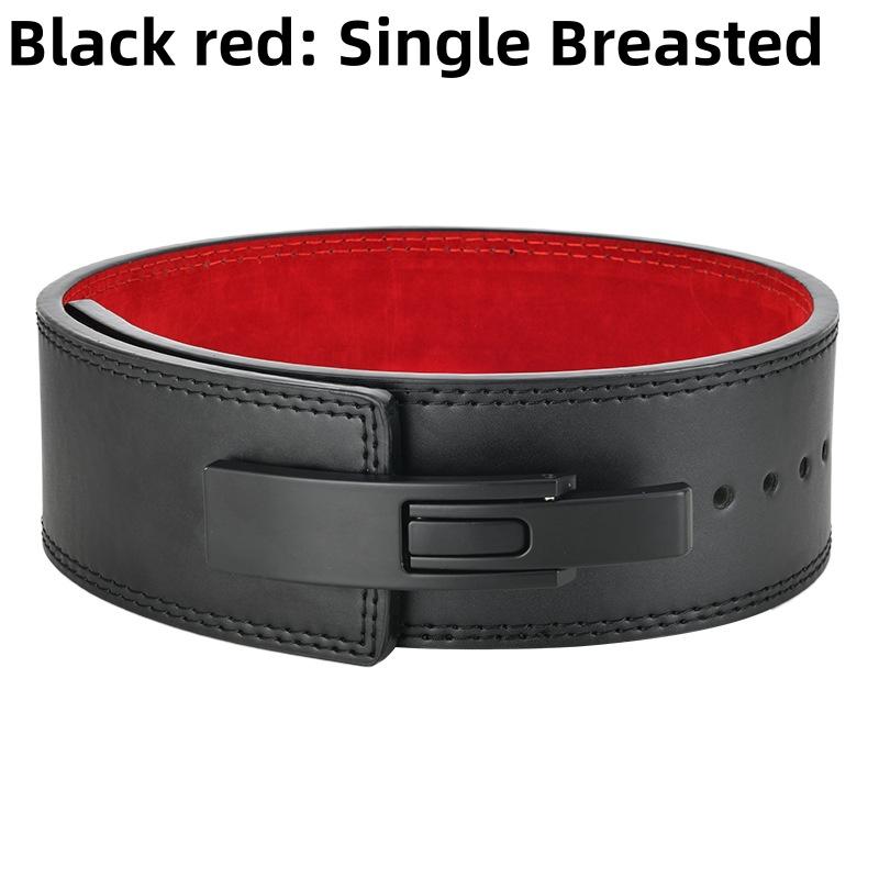 Weightlifting Belt for Squat Barbell Powerlifting Adjustable Leather Waist Support Bodybuilding Exercise Fitness Protective Belt