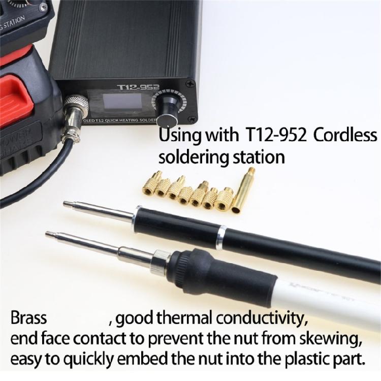 Adjustable Temperature Efficient Heat Insertion Nut Soldering Tip For Various Materials And 3D Printing Needs Accessory