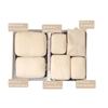 6Pcs/Set Large Capacity Luggage Compression Bag Washable Space-Saving Travel Organizer Bags Folding Portable Packing Cubes Set