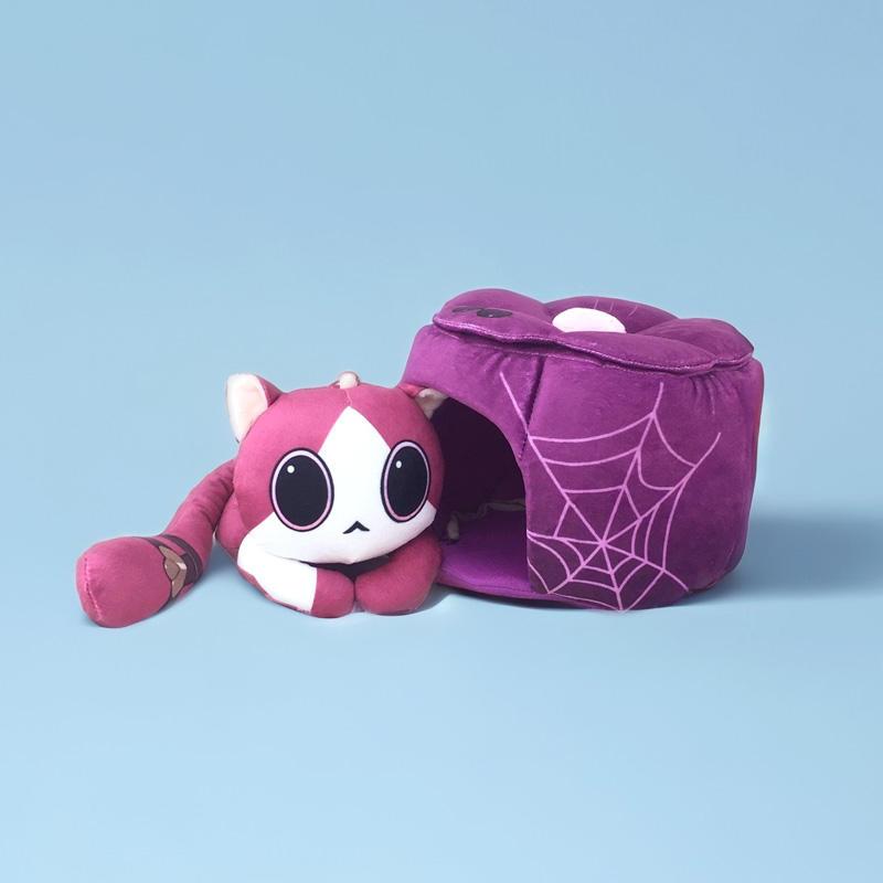 Игра Мультфильм Хонкай: Звездный экспресс Милый Кот Торт Рисовый Шарик Косплей Даньхэн Кафка Клинок Хлопковая Кукла Плюшевая Подушка Может Открываться