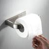 Single Wall Mounted Toilet Roll Paper Holder Shelf Rack Roller Bathroom and Kitchen Toilet Tissue Roll Hanger Towel Rack