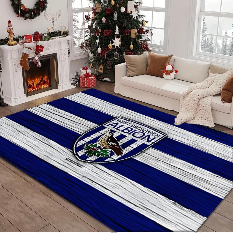 1PC rug Bromwich Albion Carpet, Chair Rug,Area Rug for Office Bedroom living rooms bedroom, Doormat decor Christmas fan gifts