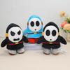6 Styles 15cm Little Mask Man Shy Boy Soldier Plush Toy - Blue, Black, Green, Yellow