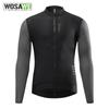 WOSAWE мужские осенние велосипедные майки с сублимационной печатью велосипедный трикотаж с длинным рукавом рубашка для горного велосипеда